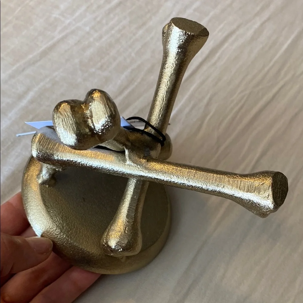 Dog bone Gold home Decor